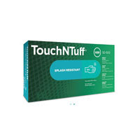TouchNTuff Protective Glove, Nitrile, L240mm, Dark Blue