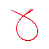 AMSure Urethral Catheter, Red Rubber, L16"