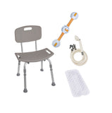 Drive Medical bathbundle Shower Tub Chair Bathroom Safety Bundle - Owl Medical Supplies