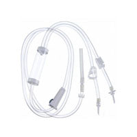 Two-Bag Irrigation Set, Two Non-Vented Spikes, L94" ID 0.281"