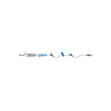 B. Braun BB473989 Extension Set, Filtered, with SafeLine Split Septum Injection Site, 5.1mL, L16"