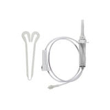 Secondary IV Administration Set, With SafeLine Clip Lock Cannula