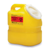 Sharps Collector, Nestable, Yellow Base