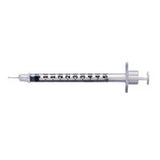 BD BD324703 Lo-Dose Insulin Syringe, Permanently Attached Needle