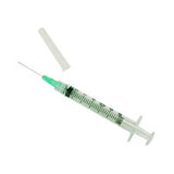 Preset Arterial Blood Gas Syringe, Luer-Lok Tip, 3mL