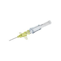 BD BD381311 Insyte-N IV Catheter, with Wings, L0.56" OD 24GA, Yellow