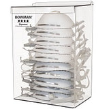BOWMAN Dispensers BK004-0111 PPE Dispenser, Bulk, Single Bin,Transparent