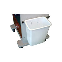 Waste Basket, Large, 8.5" Depth, W13" x H15" 20qt