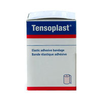 Tensosport Robust Elastic Bandage, Adhesive, Bleached, L4m to 5m
