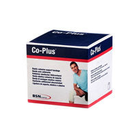 BSN Medical BSN7210204 Co-Plus Elastic Cohesive Bandage AST Clear, Non-Sterile