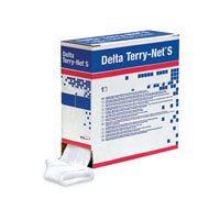 Delta Terry-Net S Thumb Spica Stockinette, Precut, Synthetic, Short