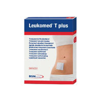 BSN Medical BSN7238201 Leukomed T plus Transparent Dressing, Adhesive, Hospital Pack