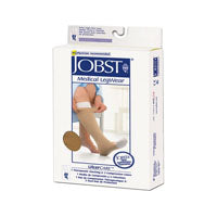 BSN Medical BSN7363042 JOBST UlcerCARE Stocking and Liner, No Zipper, Black