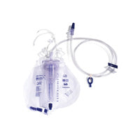 Urine Meter, 200mL, with 2000mL Drainage Bag, Latex-Free