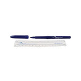 DeRoyal CDER26001 Skin Marker, Standard Tip, with Ruler, Blue Barrel