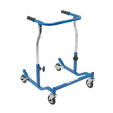 Drive Medical ce 1000 nbl Anterior Rehab Safety Roller, Fixed Width, Adult, Blue - Owl Medical Supplies