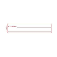 First Healthcare Products, Inc. CFHP426901 Allergies Insert Card, Folded, Printed
