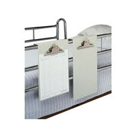 Over Bed Clipboard, Hanging Style, W9" x L13-5/16"