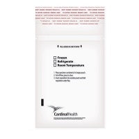 Cardinal Health Biohazard Specimen Bags, Clear/Plain