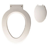 Hygie Canada CHSIALFEAC001 Commode Seat, Elongated, Closed Front, with Cover