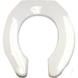 Hy21 Commode Seat, Round, Open Front without Cover