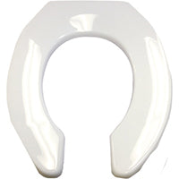 Hy21 Commode Seat, Round, Open Front without Cover