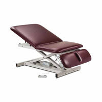 Clinton Industries CL84430-40-3GM Power Table, Open Base, with Adjustable Backrest/Drop Section, 550 lb
