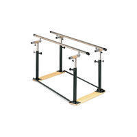 Clinton Industries CLPF30A Folding Parallel Bars, 350 lb, W16"-24" x L7' x H22"-35"
