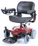 Drive Medical cobaltrd16fs Cobalt Travel Power Wheelchair, Red - Owl Medical Supplies