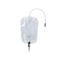 Conveen Security Plus Leg Bag, 34 oz, with Strap