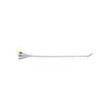 Rinsing Catheter 3-Lumen, Curved flute tip