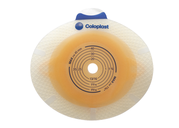 Coloplast 11011 Sensura Click Standard Wear Convex Light Baseplate Flange Size 1-9/16" (40mm) Cut-To-Fit Up To 7/8" (23mm) Green - Owl Medical Supplies