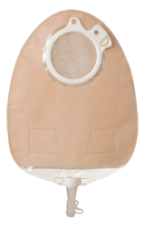 Coloplast 11842 Sensura Click Opaque Urostomy Pouch, Midi (9-1/2'' / 430ml), Flange Size 2" (50mm) Red - Owl Medical Supplies