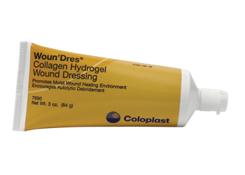 Coloplast 7690 Woun'Dres Collagen Hydrogel 3oz (84g) Tube - Owl Medical Supplies