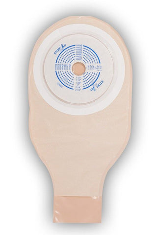 ConvaTec 22767 Active Life Flexible Stomahesive 1-Piece Drainable Pouch, Transparent, Pre-Cut 38mm (1-1/2"), 12" Length - Owl Medical Supplies