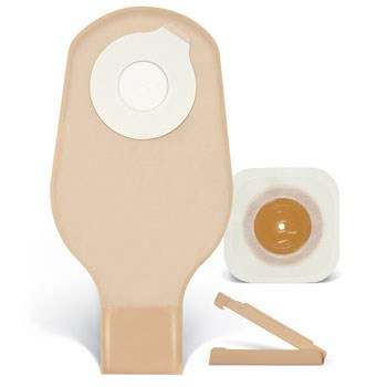 ConvaTec 409276 Esteem Synergy Professional Kits, Non-Sterile, Contains 5 Large Stomahesive Skin Barriers With Tape Collar, 5 12" Straight, Transparent, Drainable Pouch And 1 Tail Closure, La