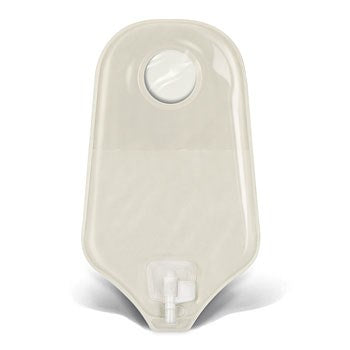 ConvaTec 401551 Natura 2-Piece Urostomy Pouch With Accuseal Tap, Opaque, Size 32mm (1-1/4"), 10" Length - Owl Medical Supplies