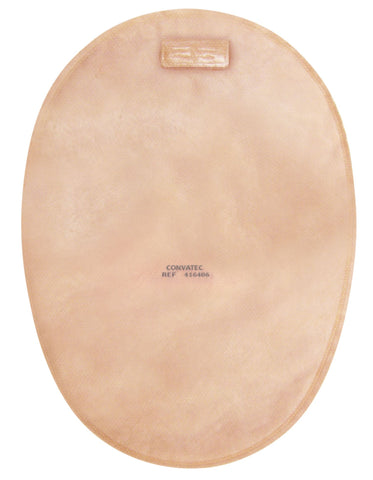 ConvaTec 416401 Natura + Closed-End Pouch, 8" Pouch With 2-Sided Comfort Panel; No Filter Tan 32mm (1-1/4") Flange - Owl Medical Supplies