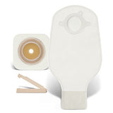 ConvaTec 401922 Sur-Fit Natura Unit Dose Kits. Kit Contains: Stomahesive Skin Barrier With Cut-To-Fit Opening, 14" Drainable Pouch With Tail Clip Transparent 100mm (4") Flange - Owl Medical S