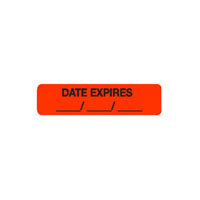 Medication Chart Label, Date Expires