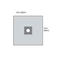 Cardinal Health D1020 Aperture Drape, Sterile, D1020