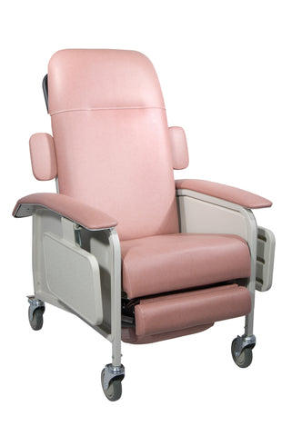 Drive Medical d577-r Clinical Care Geri Chair Recliner, Rosewood - Owl Medical Supplies