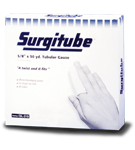 Derma Sciences GL219 Surgitube Tubular Gauze - 50 Yard Rolls, Small Fingers, Toes (White) 5/8" - Owl Medical Supplies
