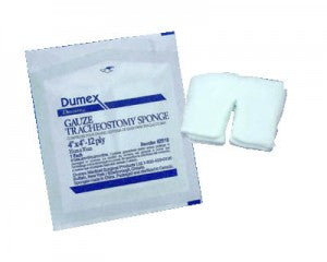 Derma Sciences 84916 Tracheotomy/Drain Sponges Woven Gauze 4" x 4", 6-Ply - Owl Medical Supplies