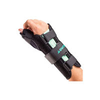 DJO Canada DJ05WTSL Aircast A2 Wrist Brace, Left, Nylon Foam, With Thumb Spica