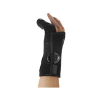 Exos Boxer's Fracture Brace, Left, Medium, L12-1/4" Black
