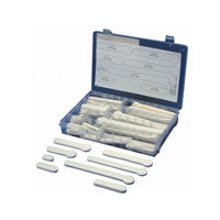 DJO Canada DJ79-73211 PROCARE Plastalume Finger Splint Kit, Plain/Ball End, W5/8"