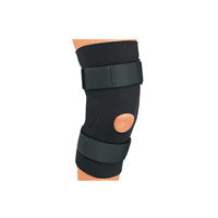 PROCARE Hinged Knee Support, With Open Popliteal, Neoprene, 3/16" Thick