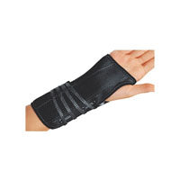 DJO Canada DJ79-87222 PROCARE Lace-Up Wrist Support, Right, Suede/Flannel, L10"