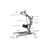 Drive Medical STSM450 Sit to Stand Lift (450lbs Capacity) - Owl Medical Supplies